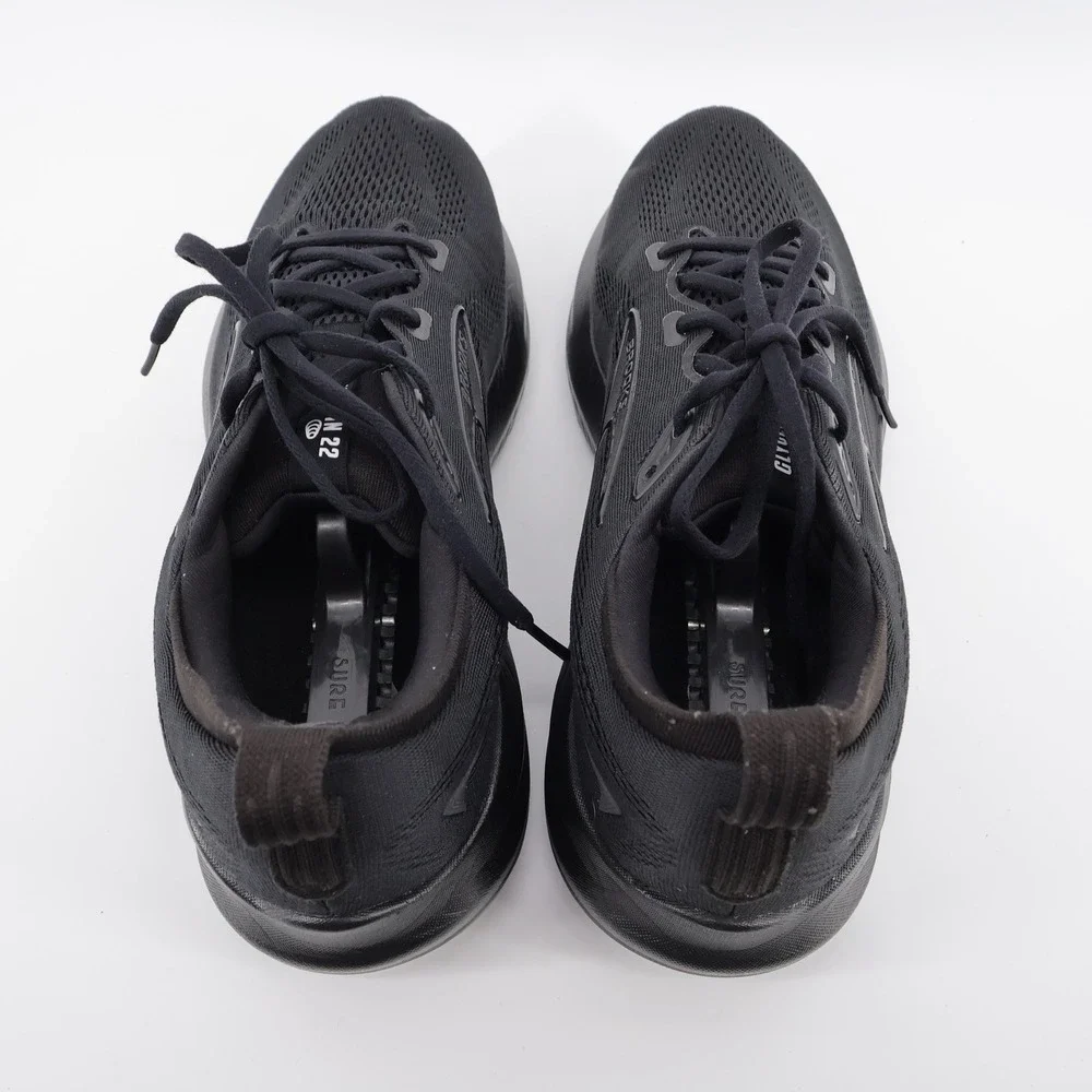 Brooks Glycerin GTS 22 Support Cushioned Athleisure Running Shoe Black Mens 13